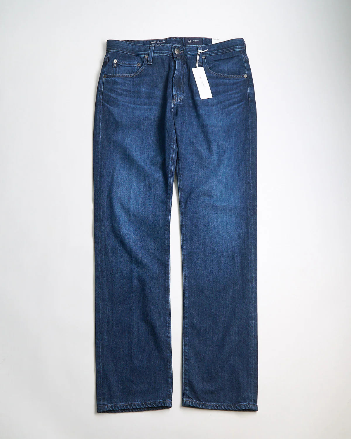 'Everett' Crusade Washed Lt. Blue Jeans - Image 7