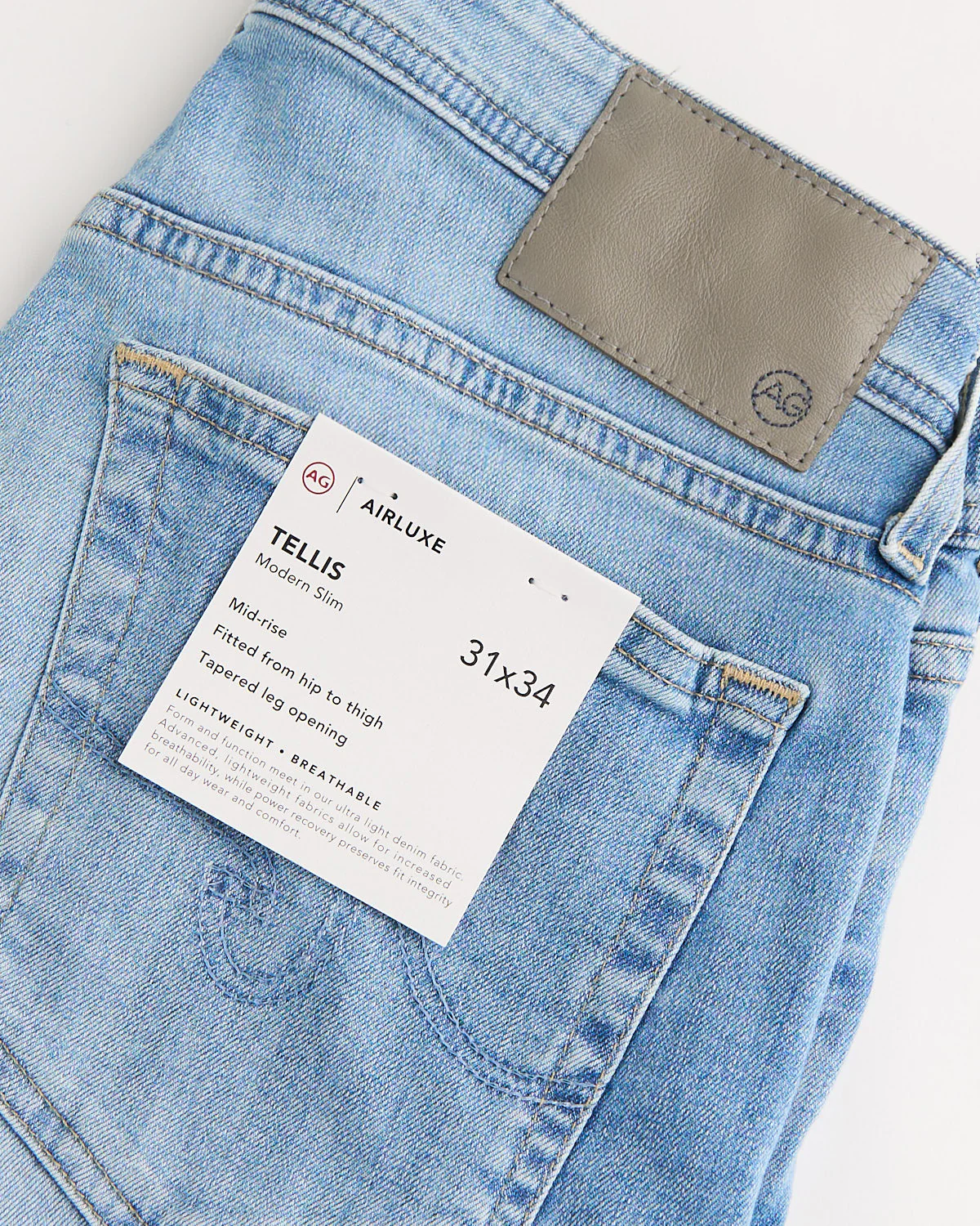 'Tellis' Laurel Wash Jeans - Image 3