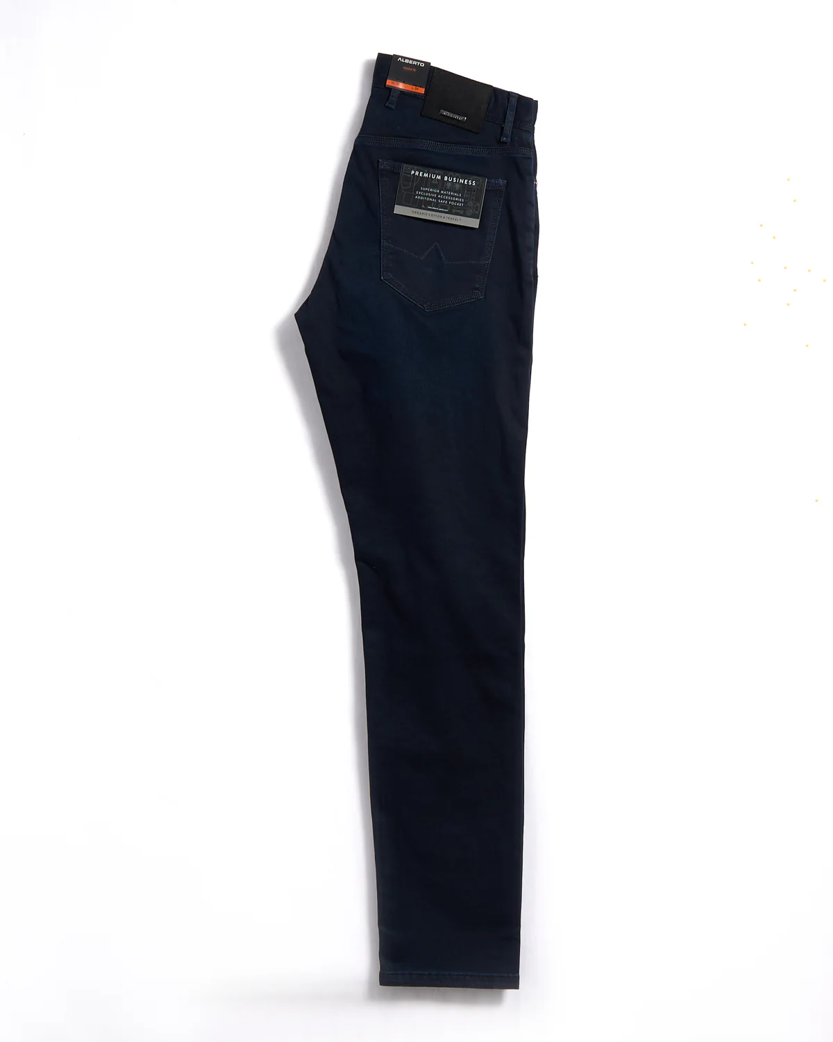 Cotton & Tencel Premium Business Denim Jeans - Image 3