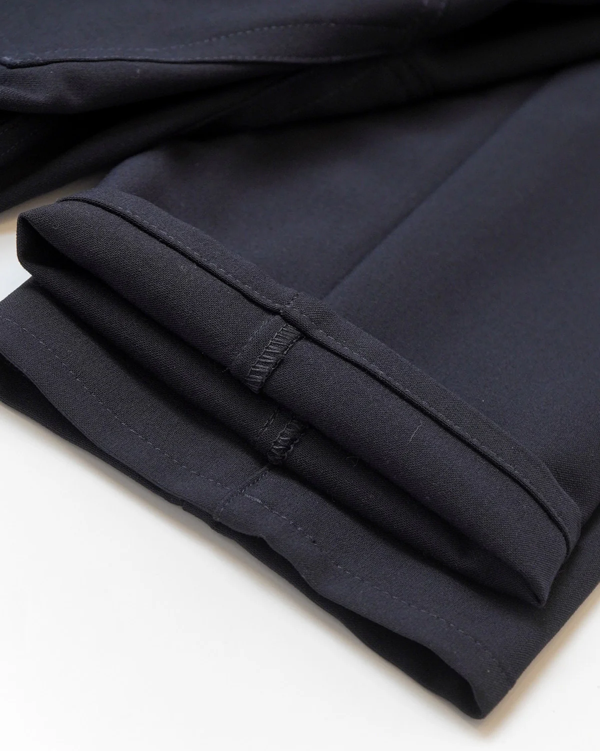 Navy 'Pipe' Regular Slim Fit Ceramica 5 Pocket Tech Dress Pants - Image 4
