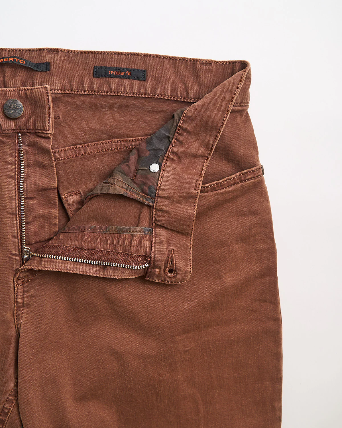 'Pipe' Regular Fit Super Stretch Vintaged Denim - Image 3