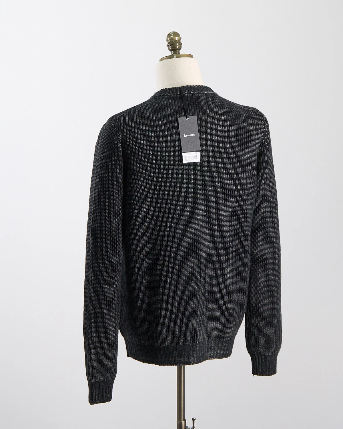 Brushed, 15 Gauge, 100% Merino, Crewneck Sweater - Image 6