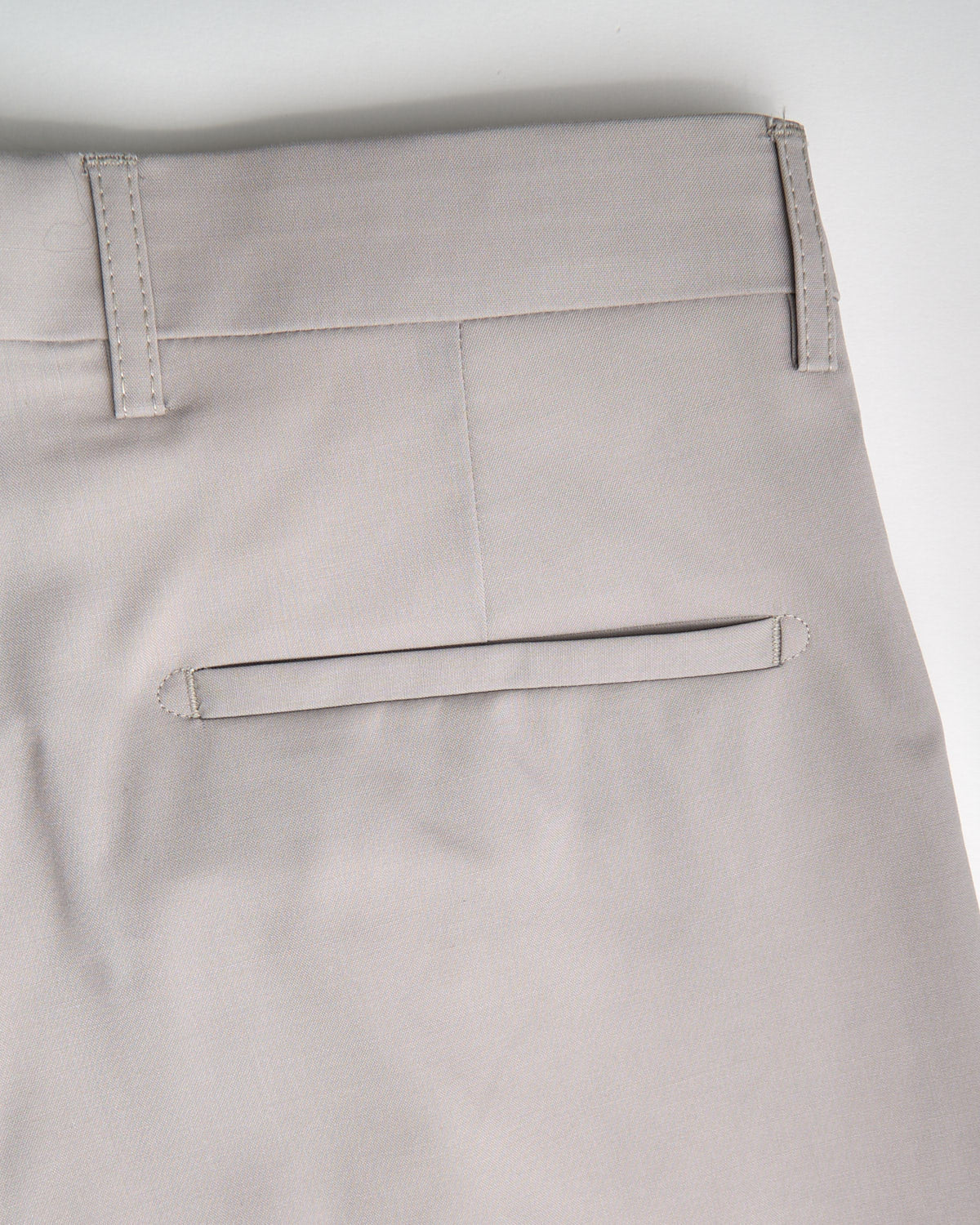 Stone 'Chaia' Relaxed Fit Wool Trousers - Image 5