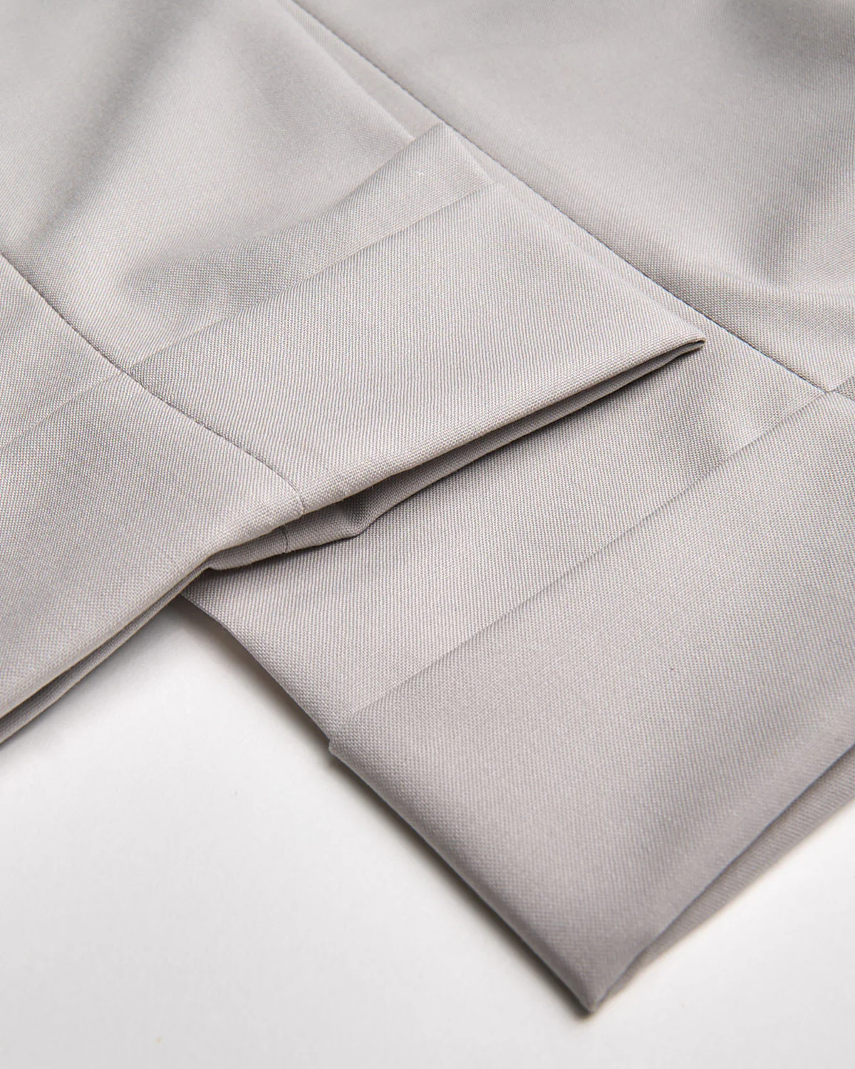 Stone 'Chaia' Relaxed Fit Wool Trousers - Image 6