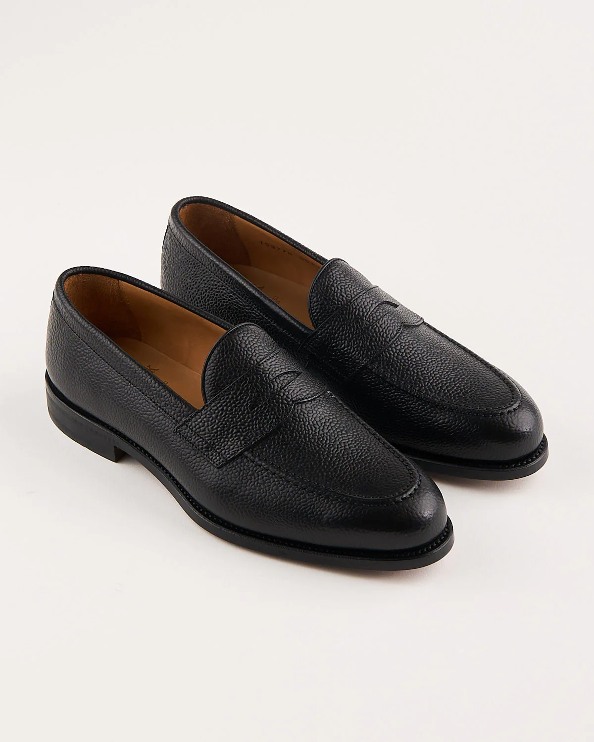 Country Calf Leather Sole Loafers