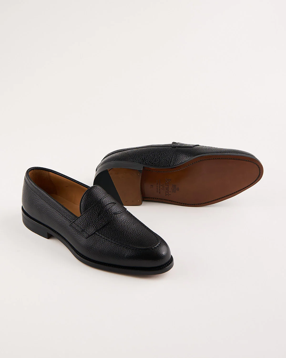 Country Calf Leather Sole Loafers - Image 5