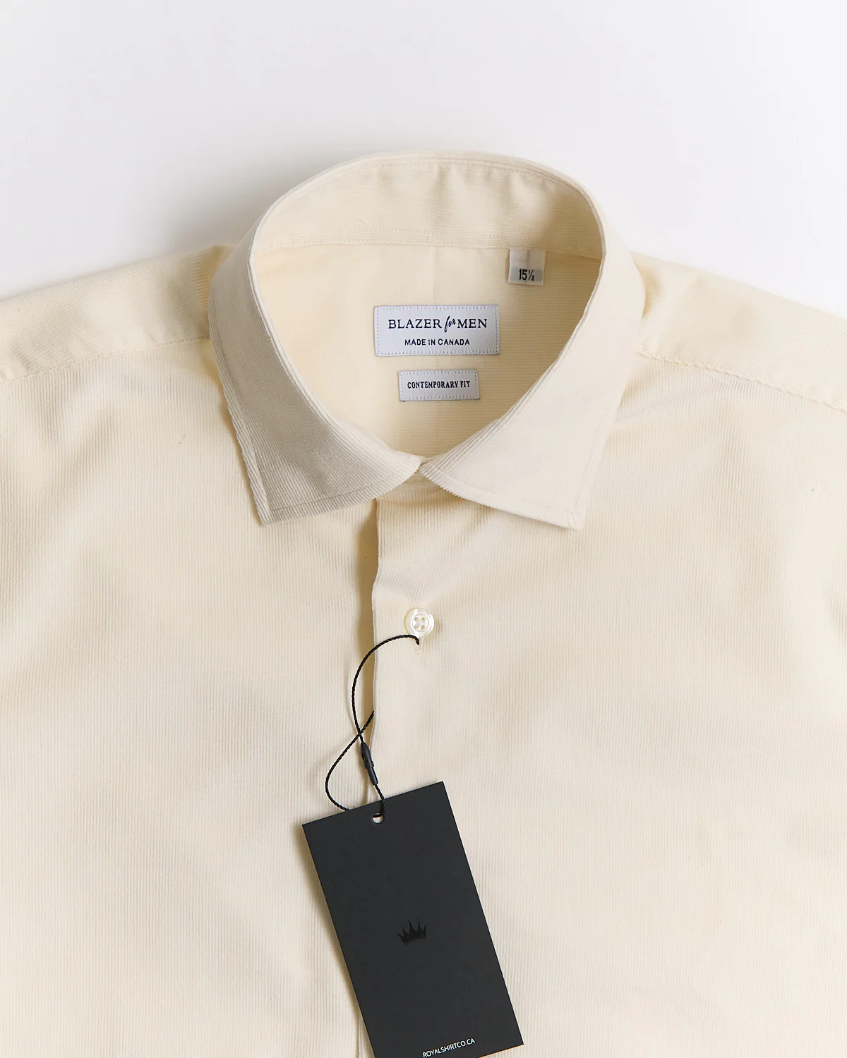 21 Wale Soft Corduroy Hidden Button Down Shirt - Image 2