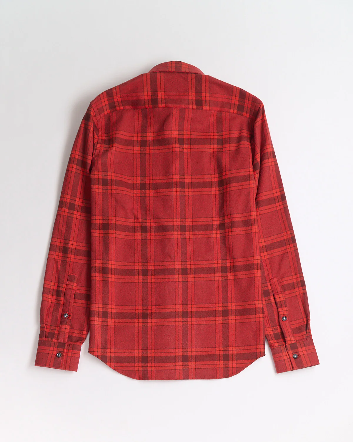 'Mammoth Flannel' Tonal Plaid Crepe Flannel Shirt - Image 4