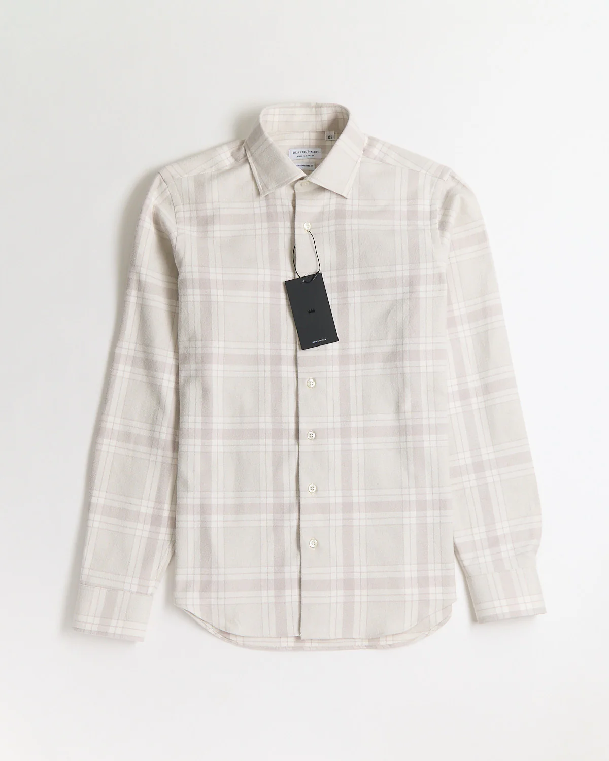 'Mammoth Flannel' Tonal Plaid Crepe Flannel Shirt