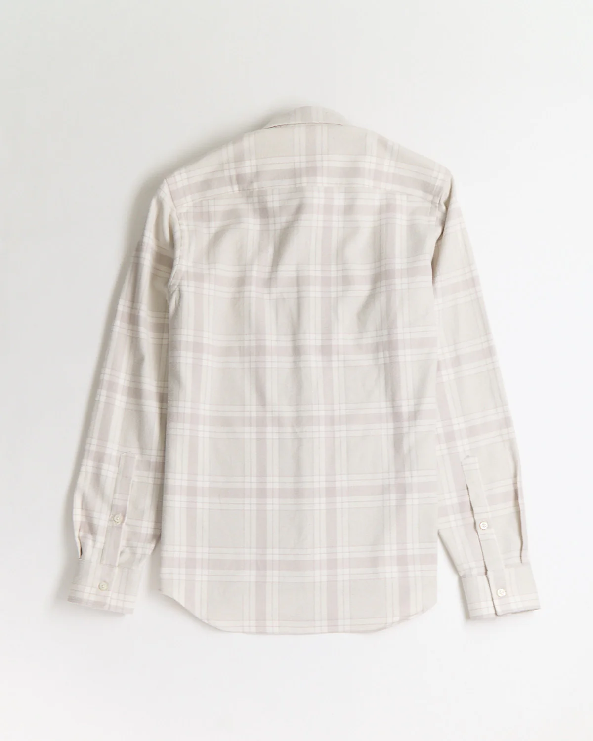 'Mammoth Flannel' Tonal Plaid Crepe Flannel Shirt - Image 4