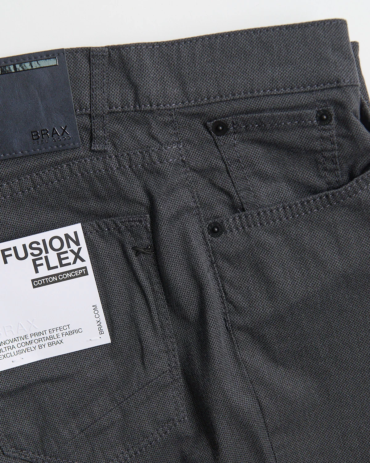 Chuck Fusion Flex Superlight Wool Look Easy Care Pants - Image 2