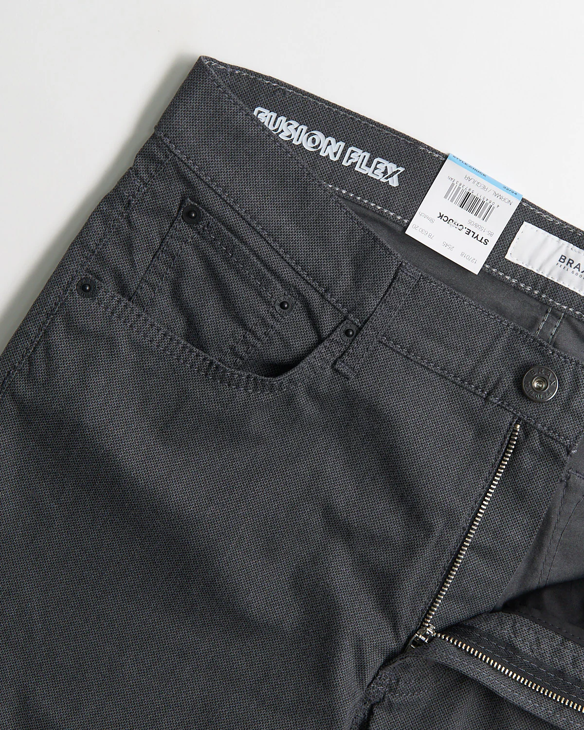 Chuck Fusion Flex Superlight Wool Look Easy Care Pants - Image 5