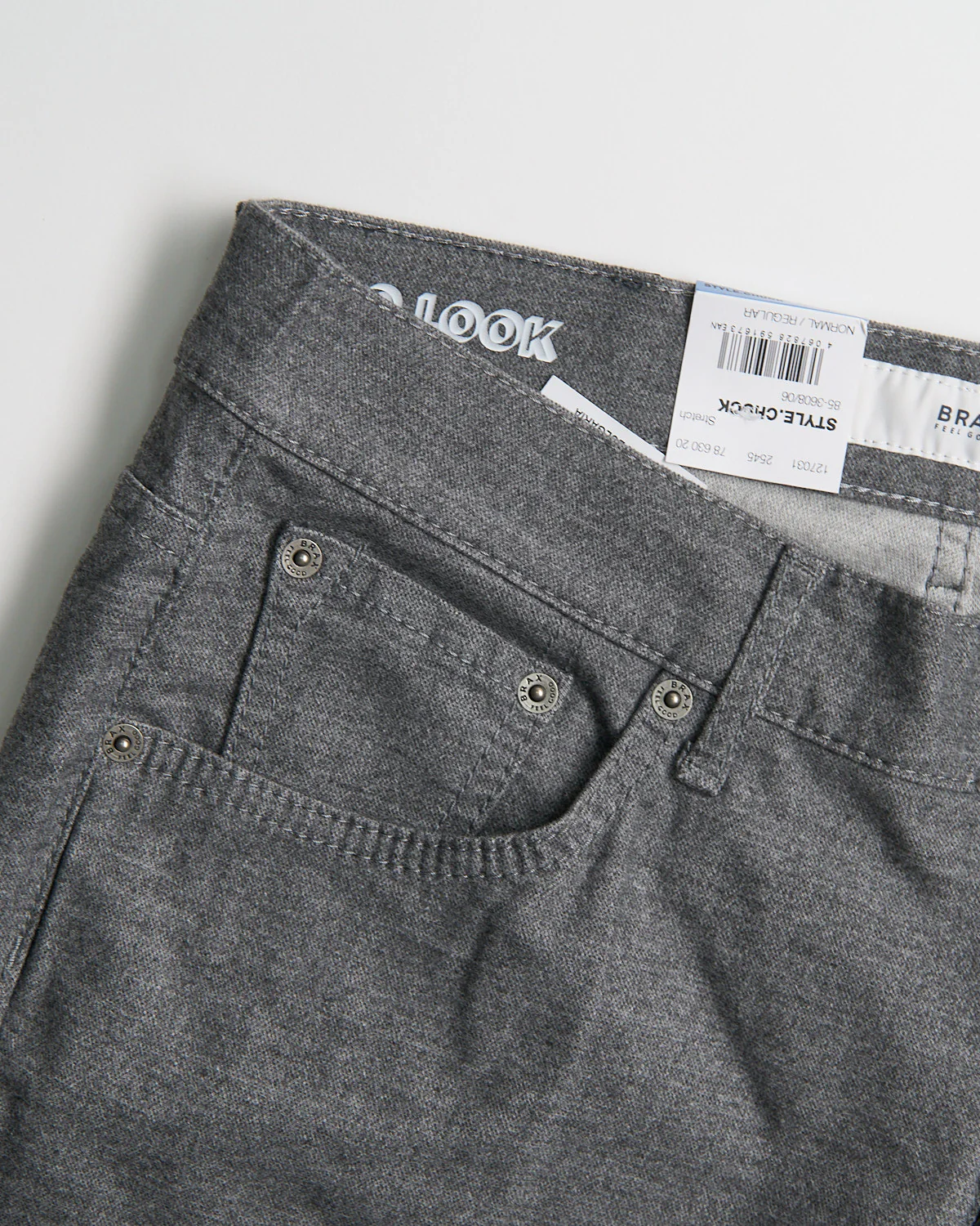 Chuck Woo.Look Easy Care 5 Pocket Pants - Image 2