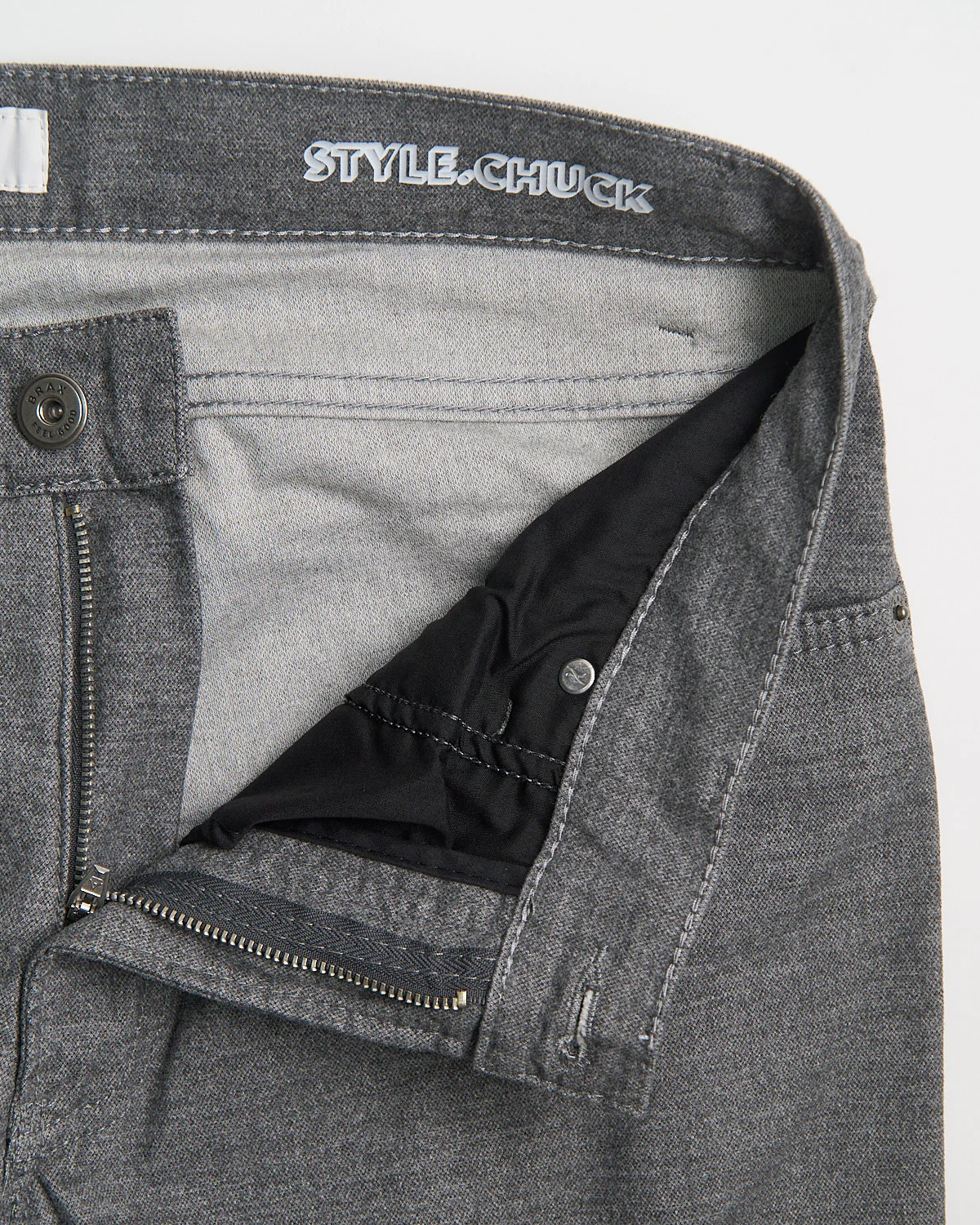 Chuck Woo.Look Easy Care 5 Pocket Pants - Image 3