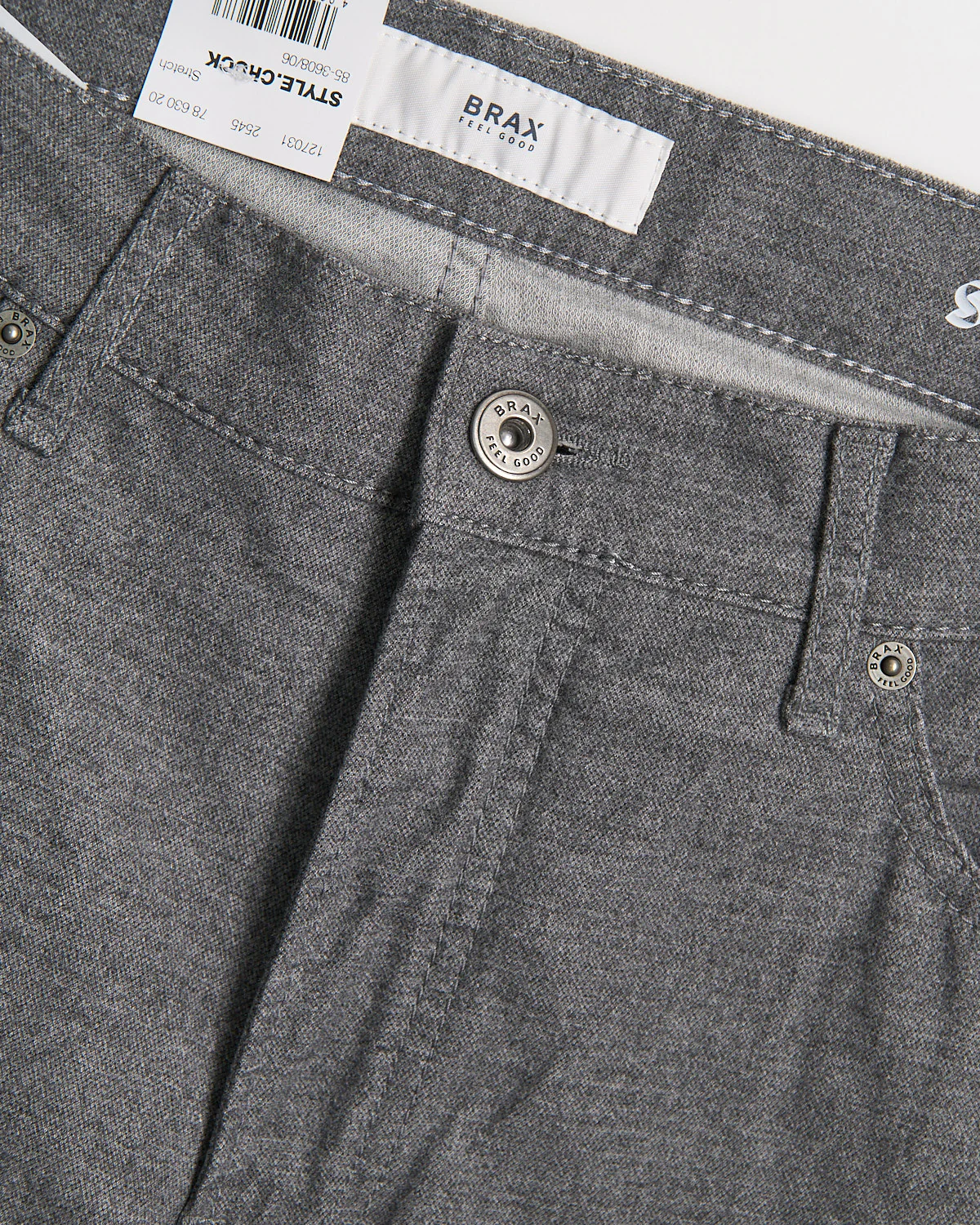 Chuck Woo.Look Easy Care 5 Pocket Pants - Image 4