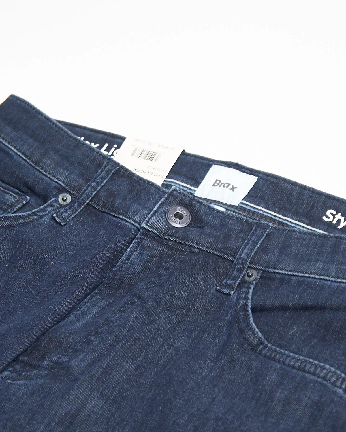 Dark Blue Chuck Hi-Flex Light Rinsed Denim Jeans - Image 4