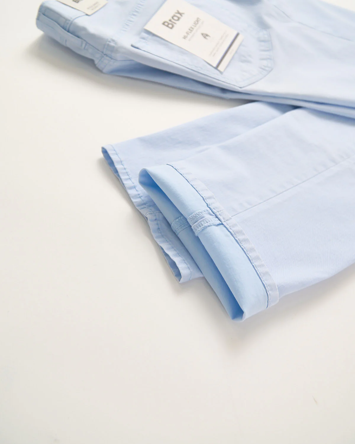 Sky Blue Chuck Hi-Flex Light 5 Pocket Pants - Image 2
