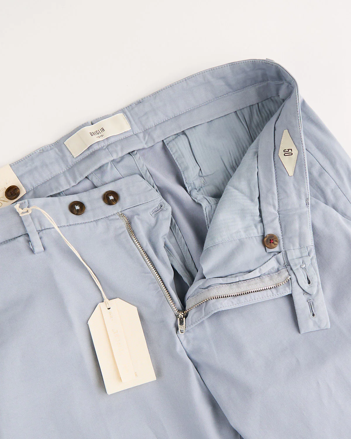 Cotton Tencel All-Season Twill Casual Pants - Image 2