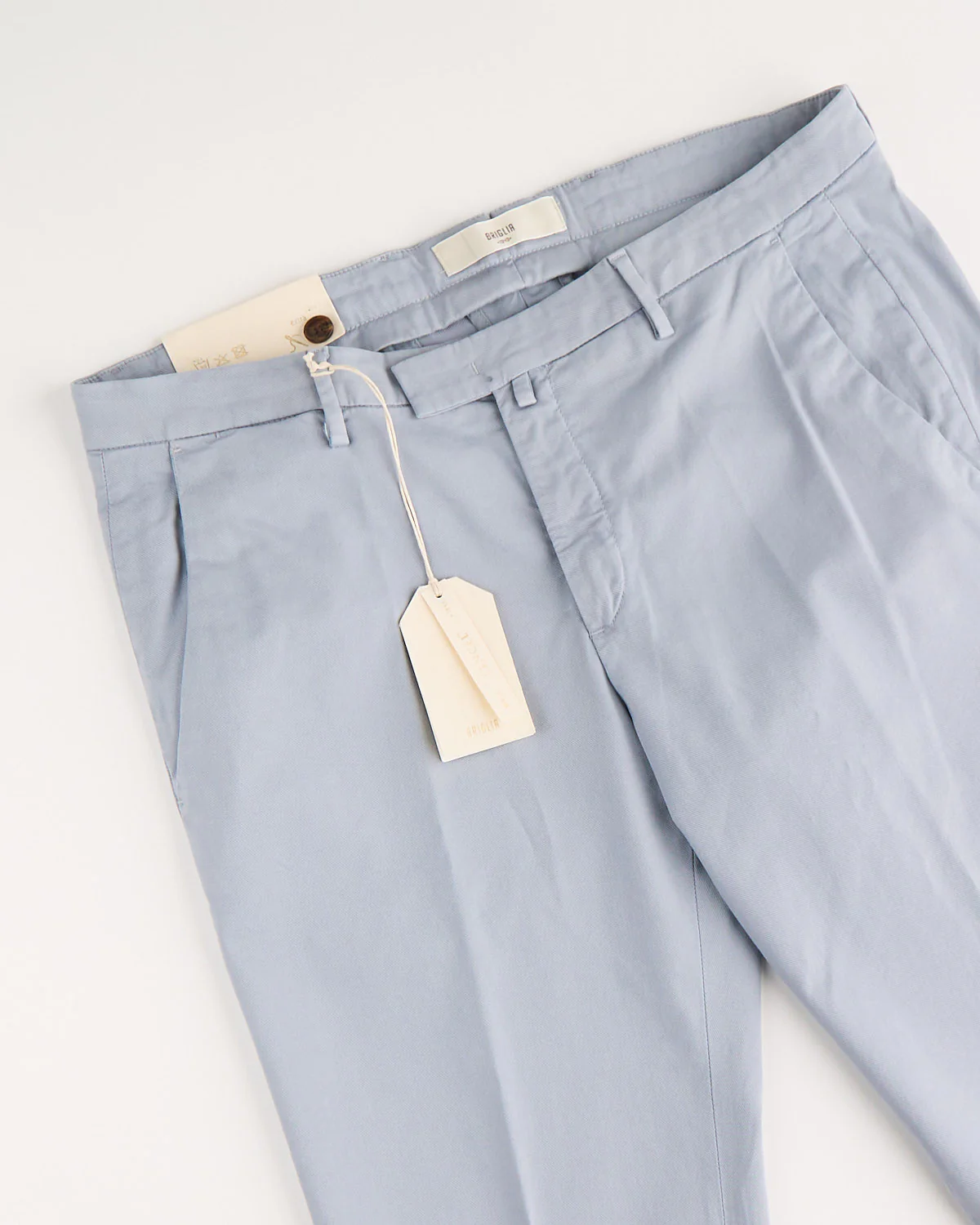 Cotton Tencel All-Season Twill Casual Pants - Image 3