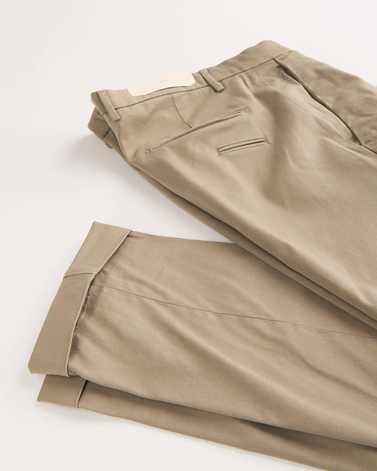 Cotton Tencel All-Season Twill Casual Pants - Image 4