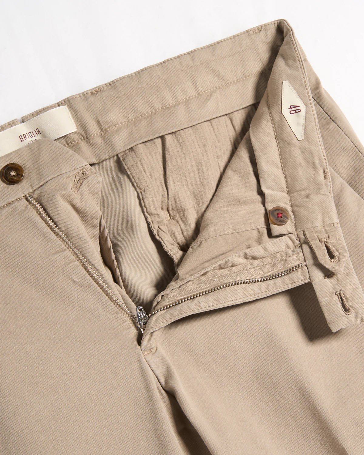 Cotton Tencel All-Season Twill Casual Pants - Image 2