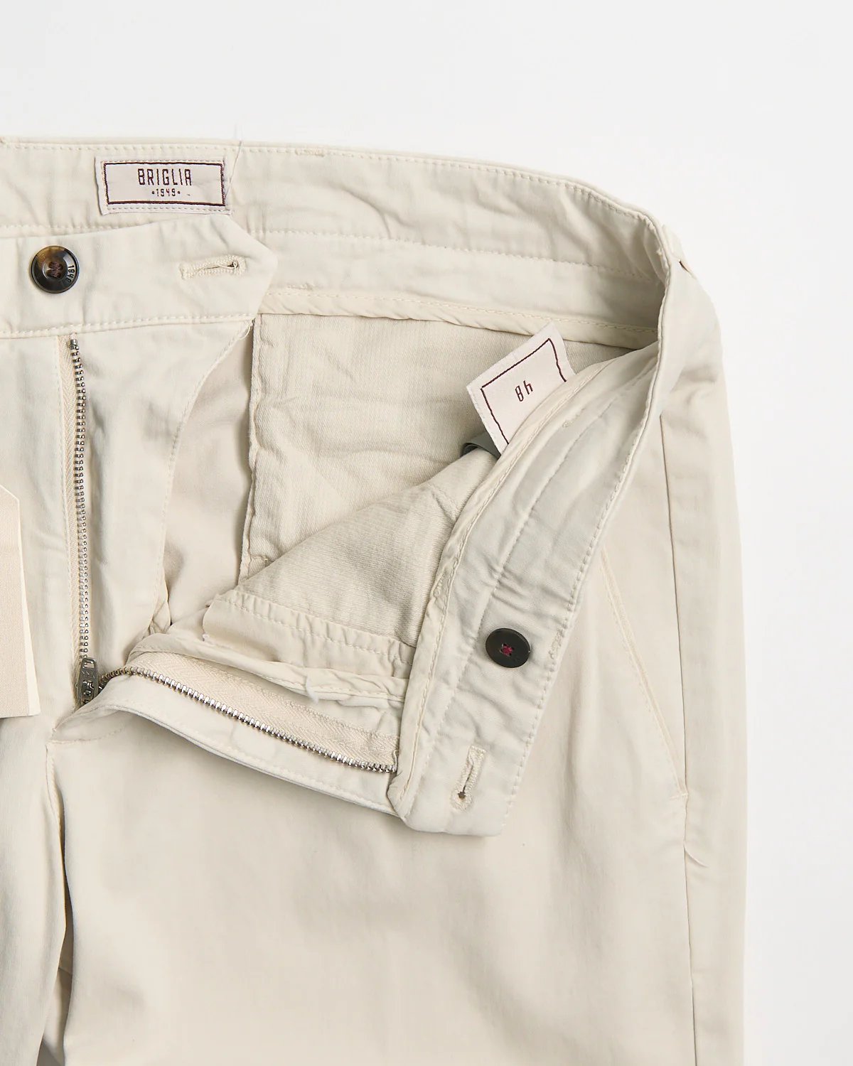 Easy Fit Stretch Brushed Cotton 'All Day' Smart Casual Pants - Image 3