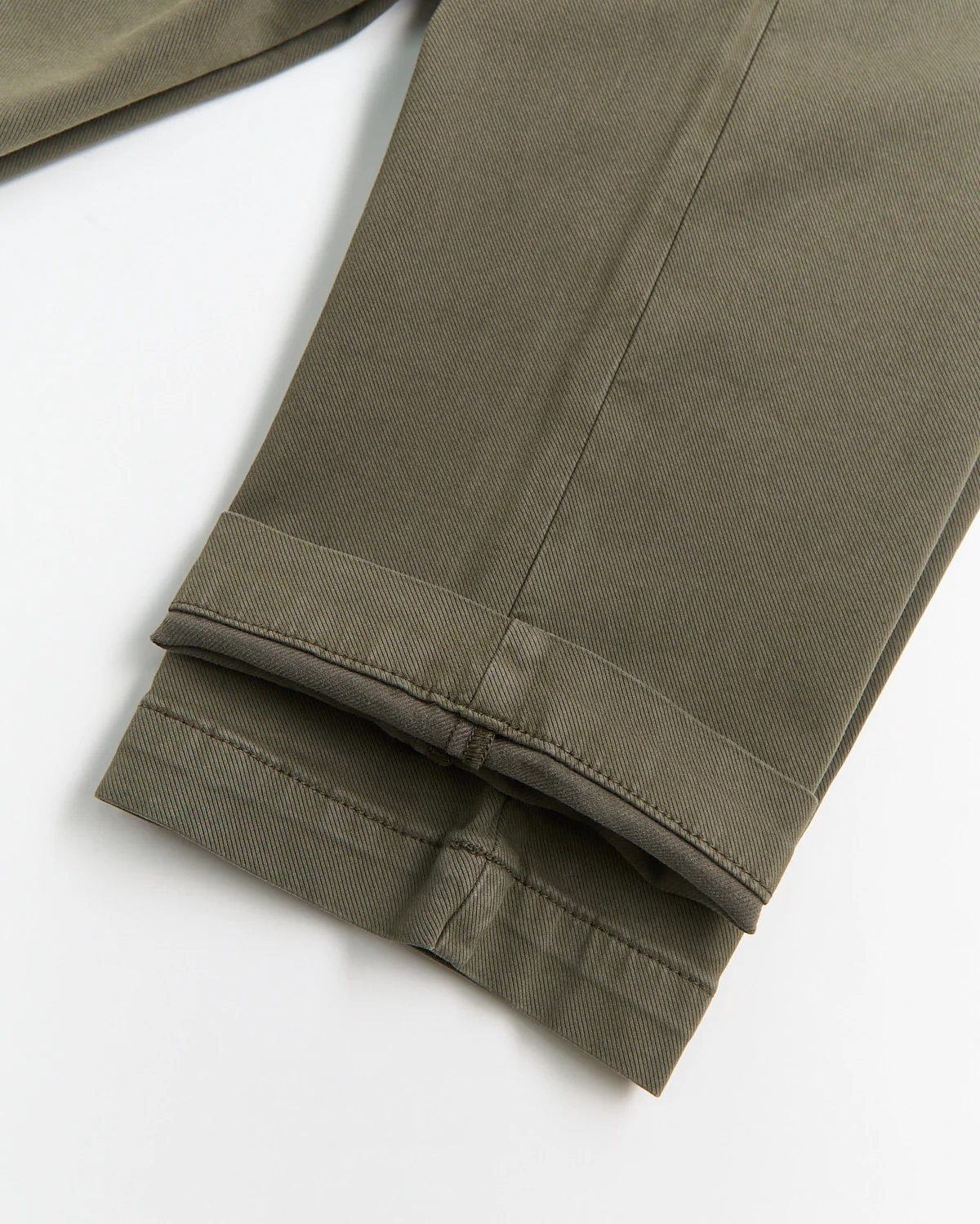 Athletic Fit Stretchy 'Cozy Time' Dressy Cotton Chinos - Image 3