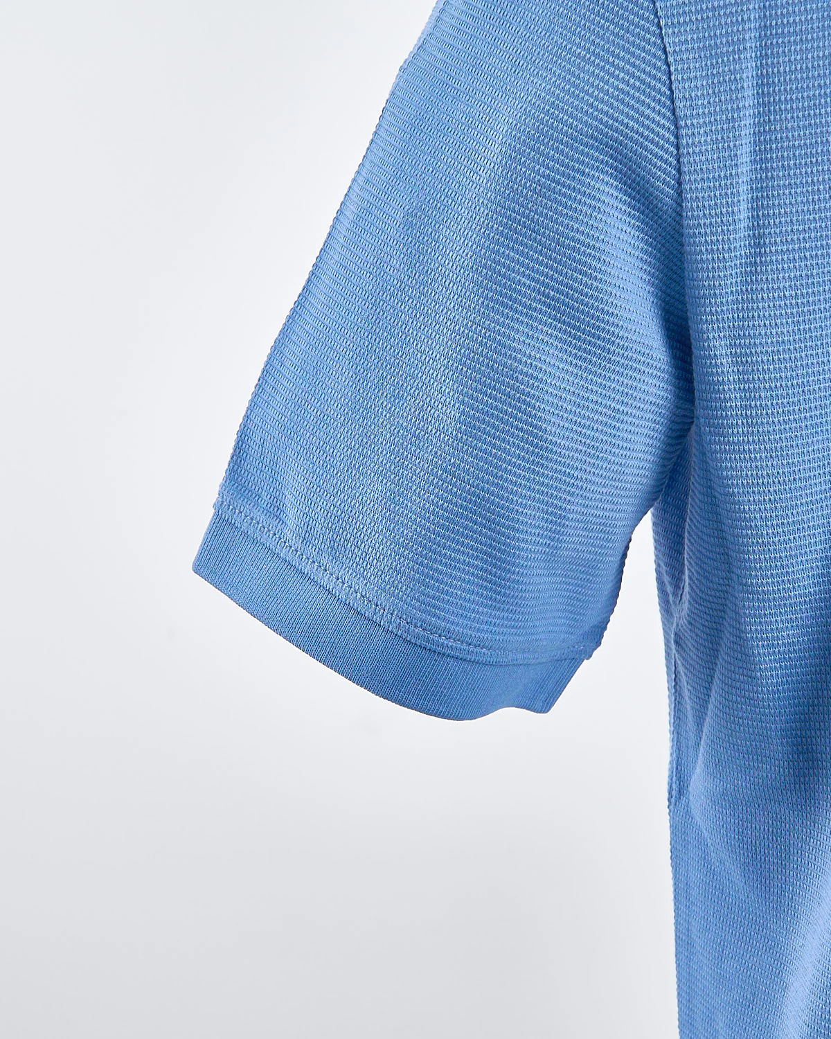 Ribbed Washed Cotton Polo - Image 5