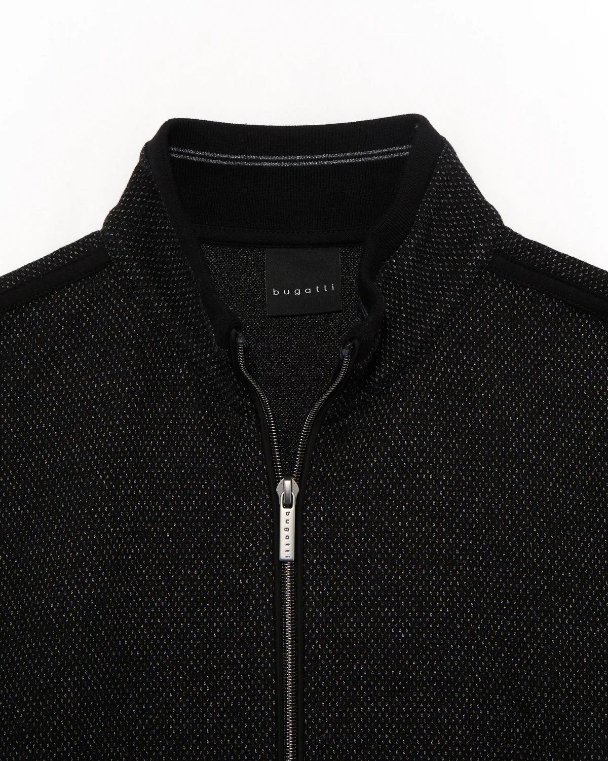 Sporty Cotton Jersey Full Zip Sweater Jacket - Image 4