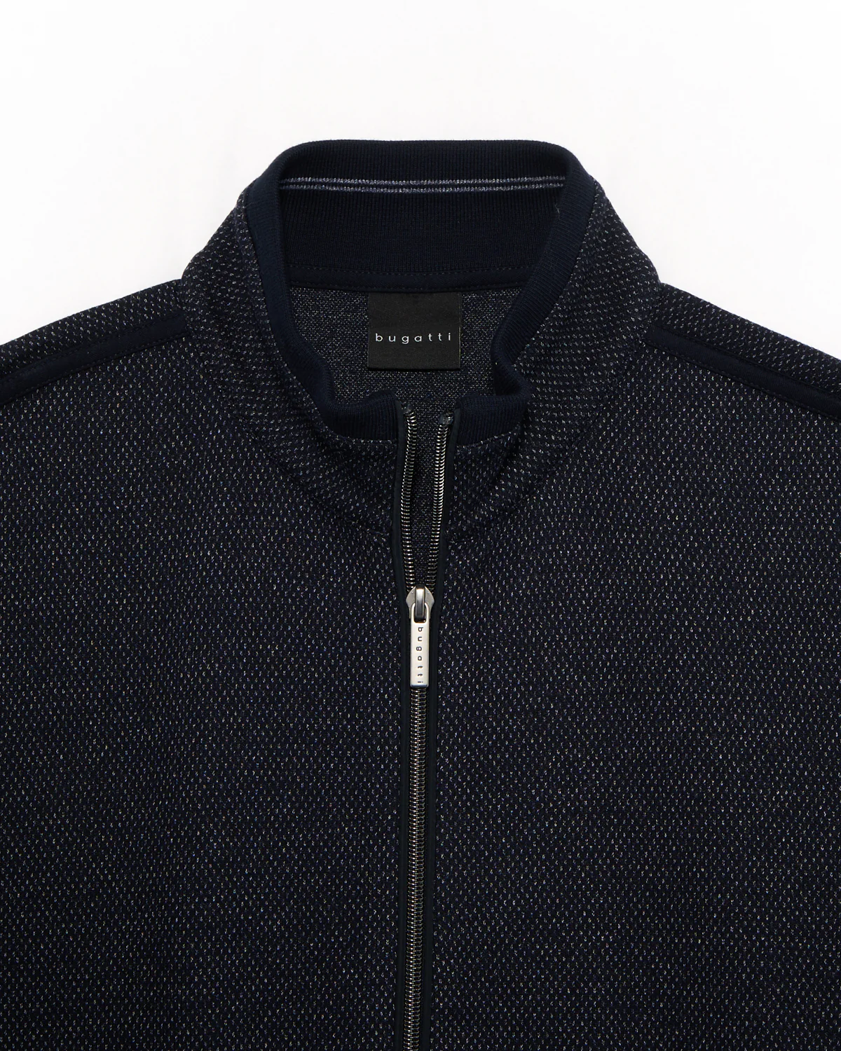 Sporty Cotton Jersey Full Zip Sweater Jacket - Image 4