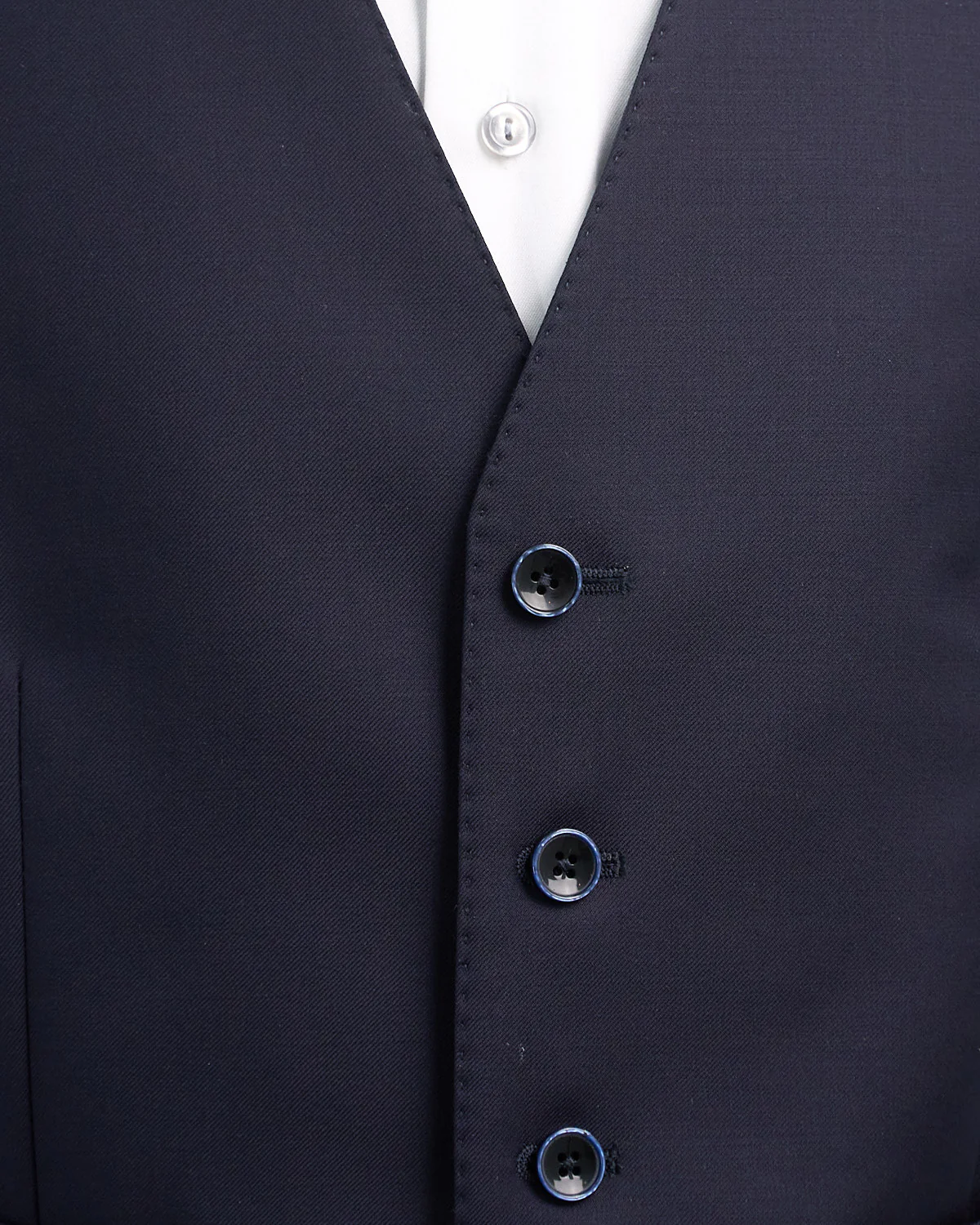 'George' Navy Vest - Image 2