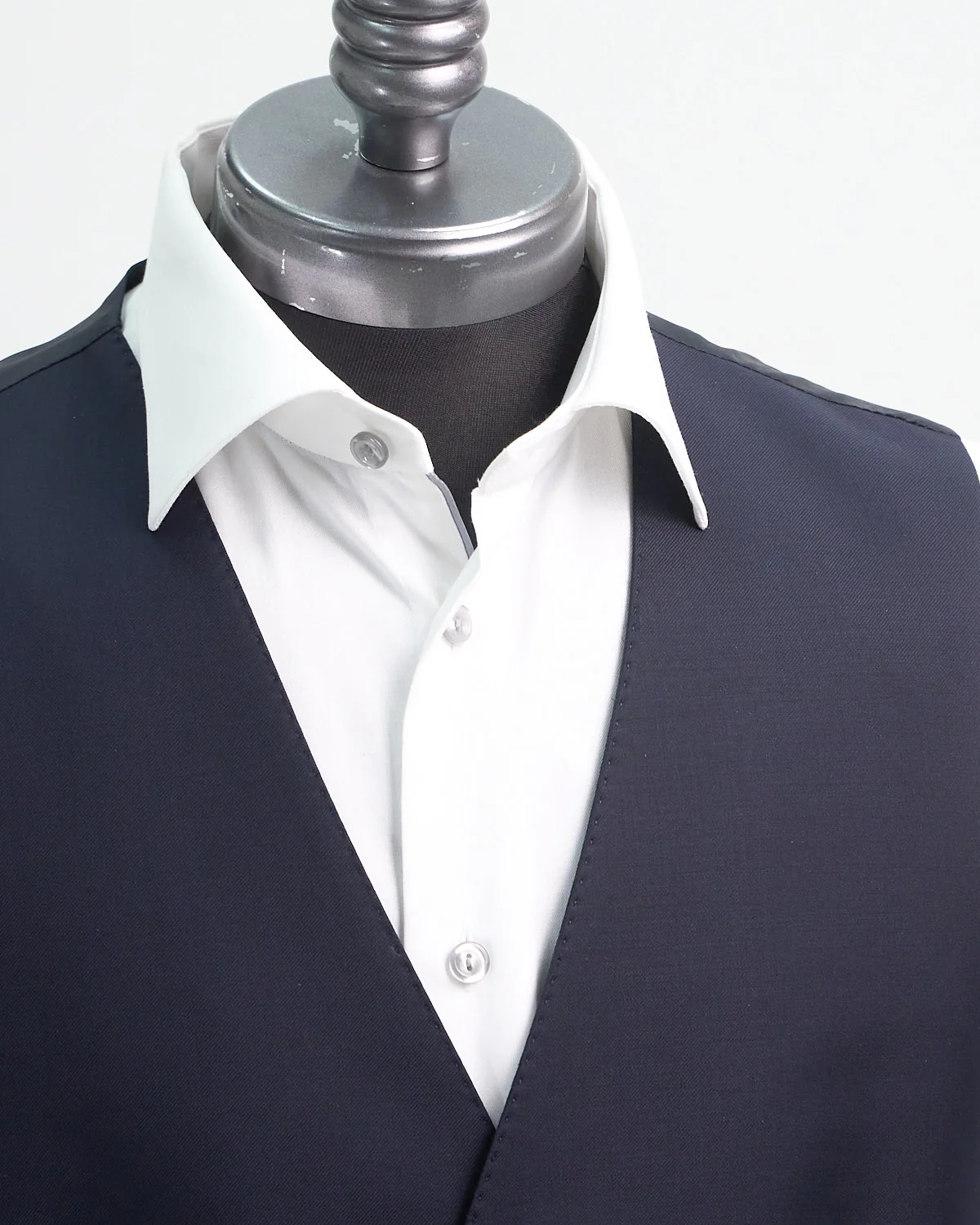 'George' Navy Vest - Image 3