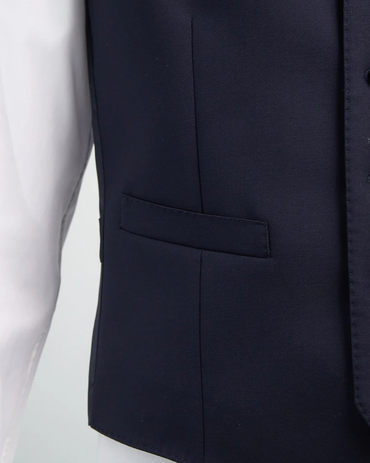 'George' Navy Vest - Image 4