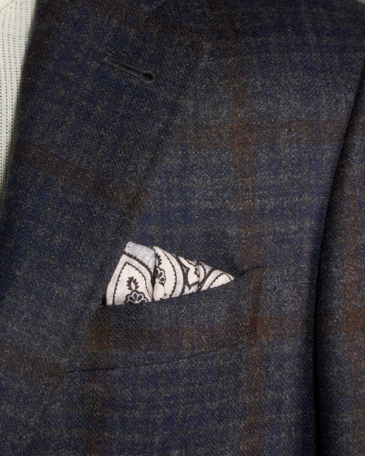 Rich Check Wool Soft 'Kei' Jacket - Image 6
