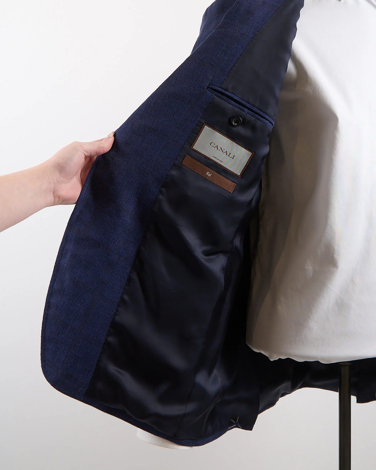 Shadowcheck Linen & Wool 'Kei' Soft Blazer - Image 8
