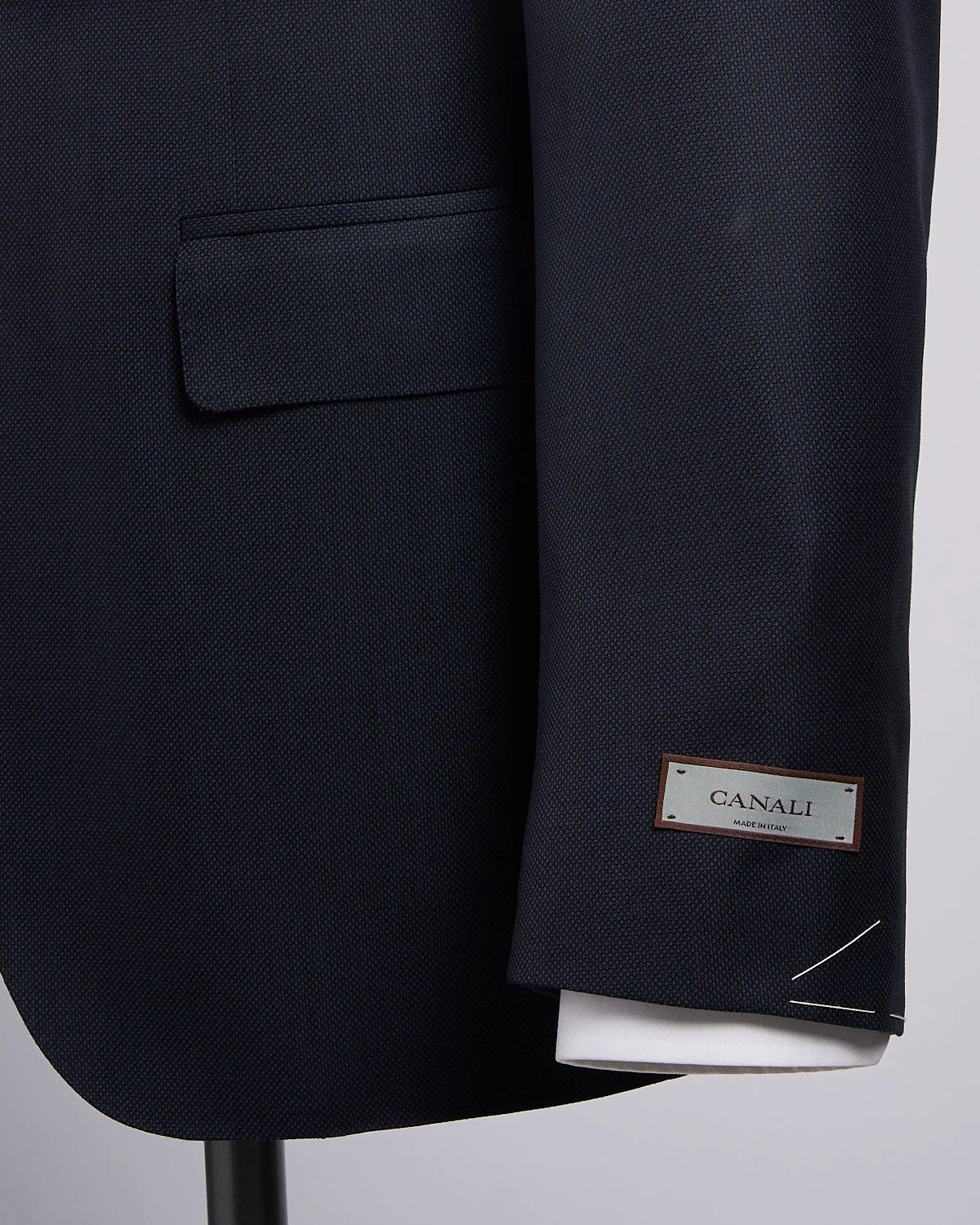 Super 130's Birdseye All Season Wool Suit - Image 4
