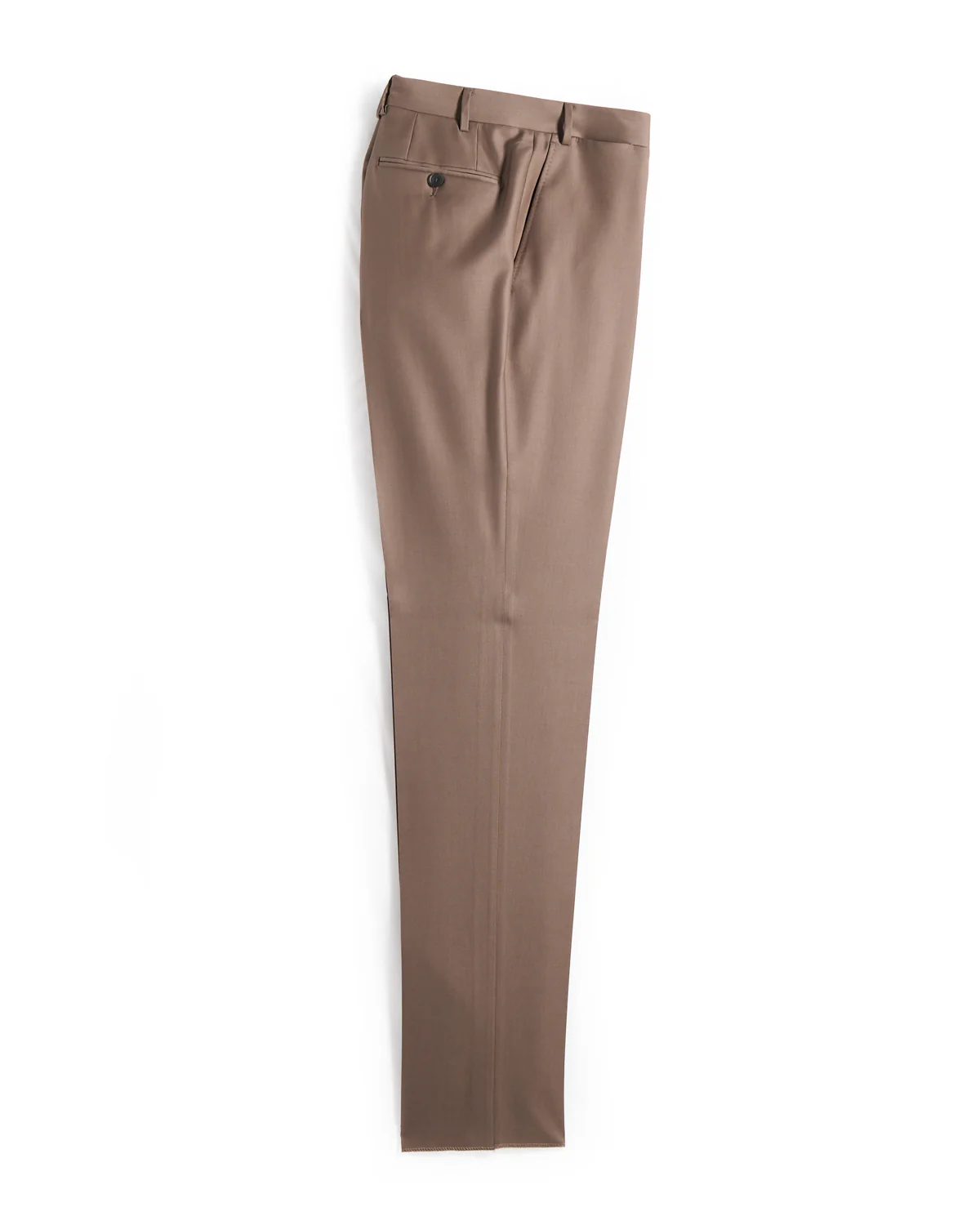 Super 130's Wool Taupe Suit - Image 10