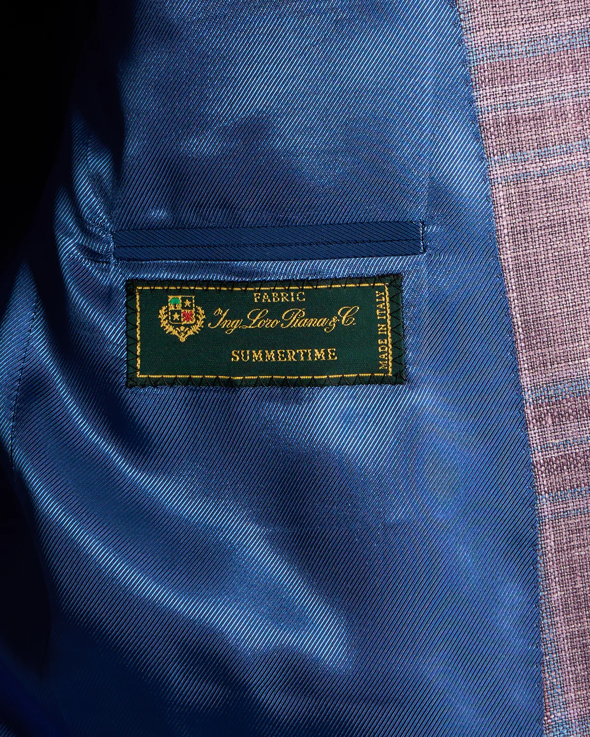 Loro Piana Summertime Textured Check Sports Jacket - Image 8