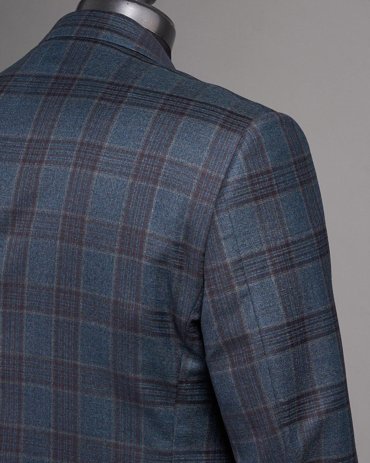 Super 130's Wool Check 'Gibson' Fit Sport Jacket - Image 3