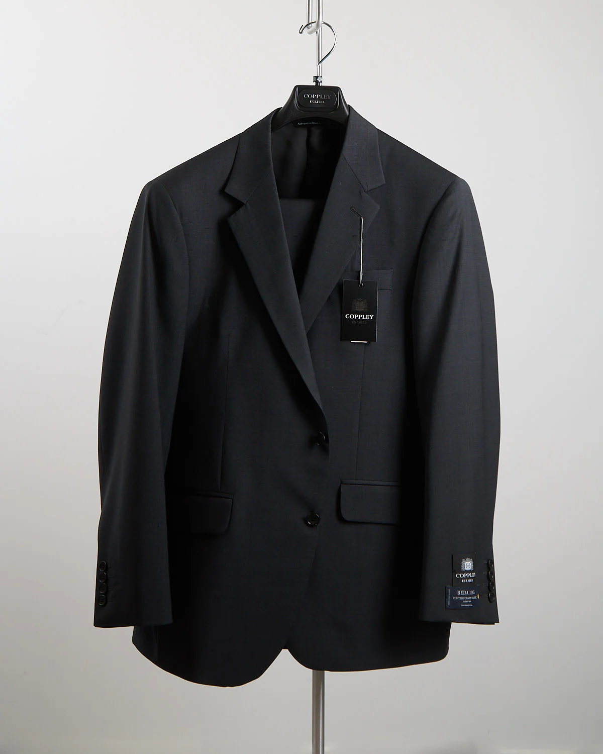 Ultralight 100% Wool Birdseye Grey Suit - Image 10