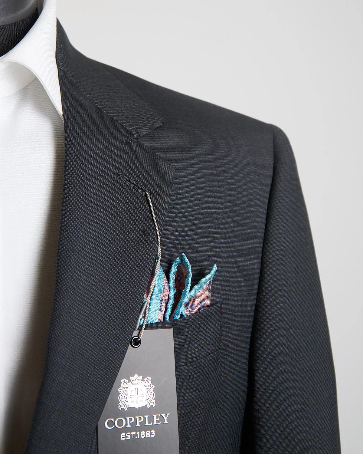 Ultralight 100% Wool Birdseye Grey Suit - Image 3