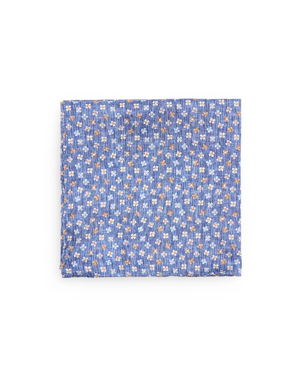Royal Gold Cross Silk Pocket Square