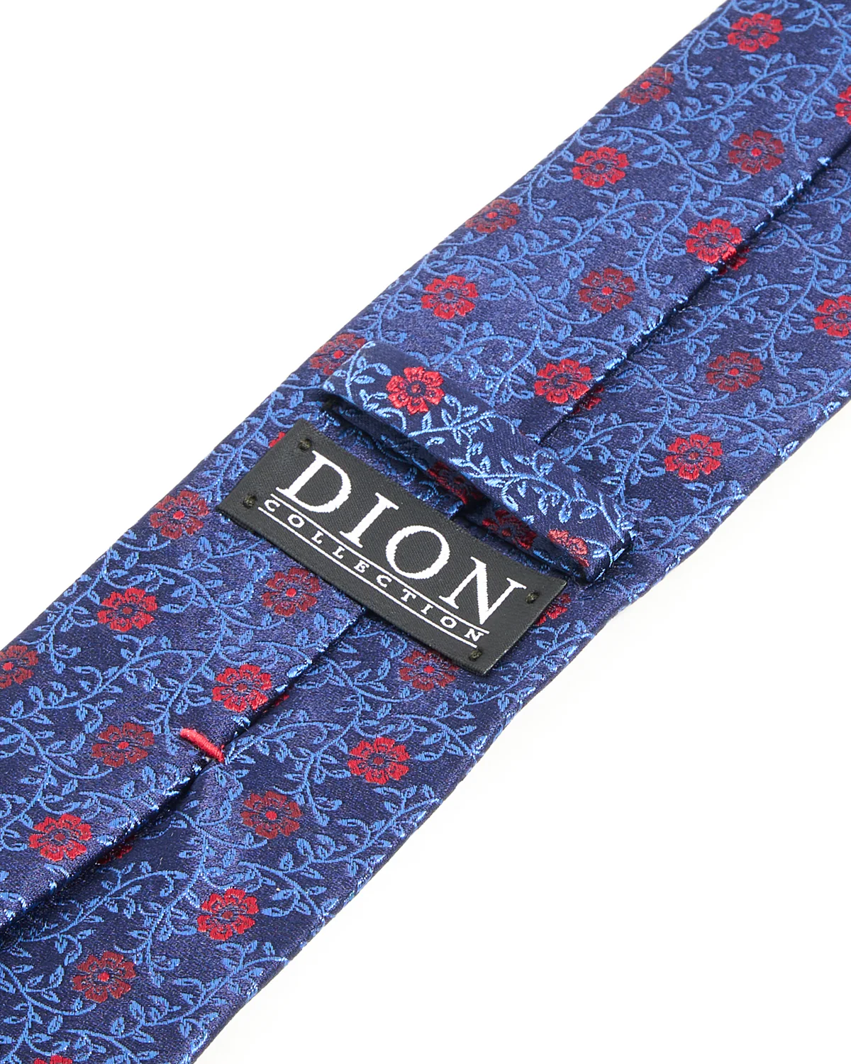 Scrolling Vine, Margarita Floral Jacquard Silk Tie - Image 2