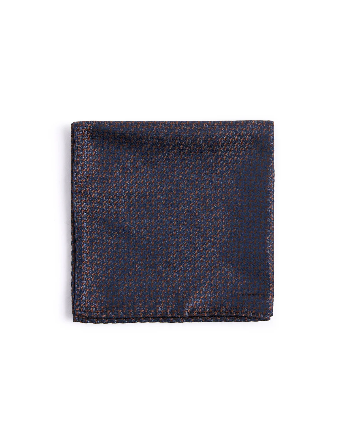 Silk Arrows Pattern Pocket Square