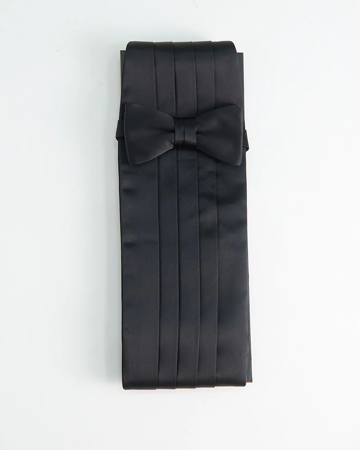 Silk Cummerbund & Pt Bowtie Set