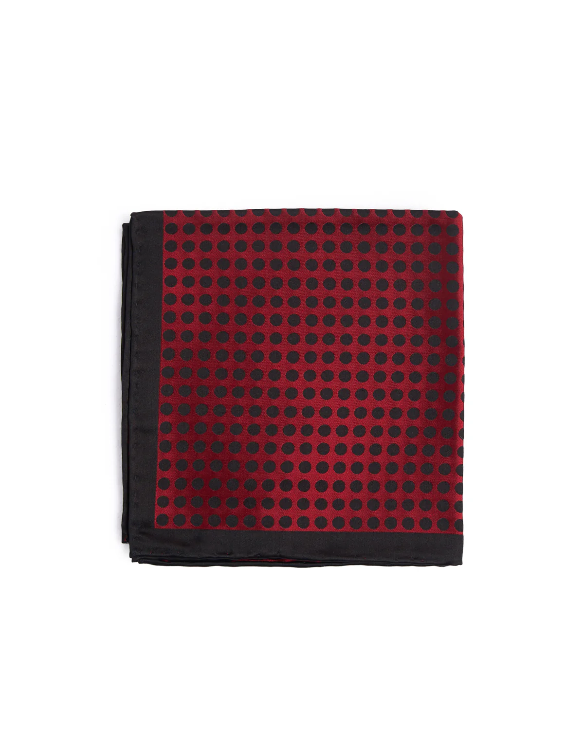 Silk Polka Dot Pocket Square