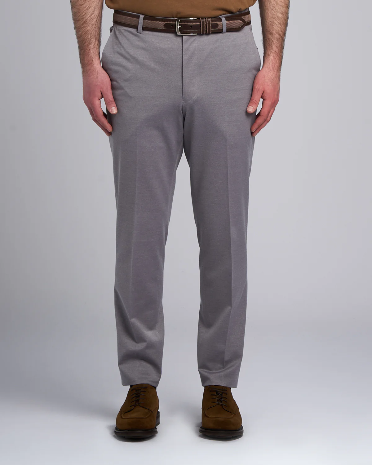 High Twist Compact Cotton Tech Jersey Pants