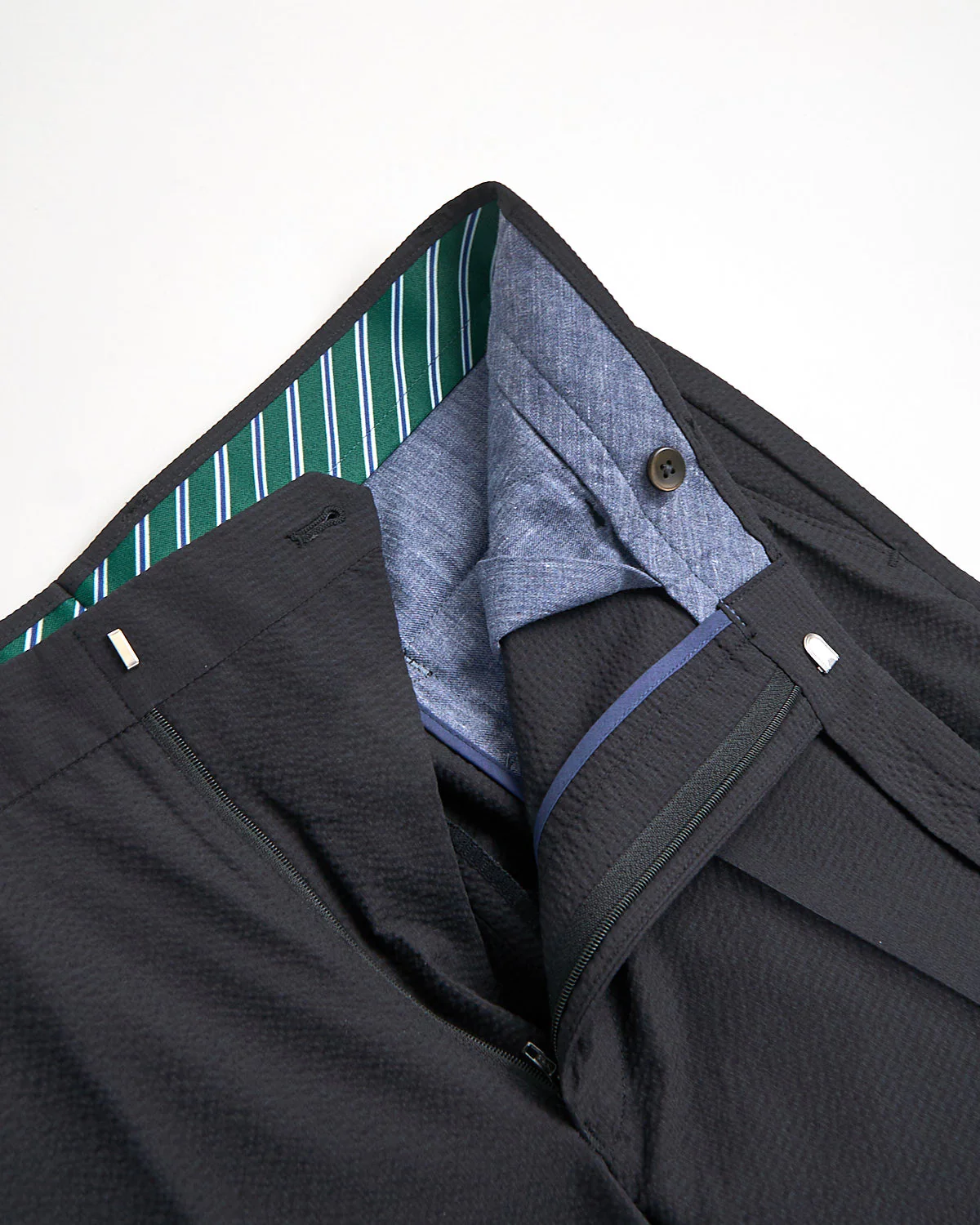 Light Weight Seersucker Tech Trousers - Image 3