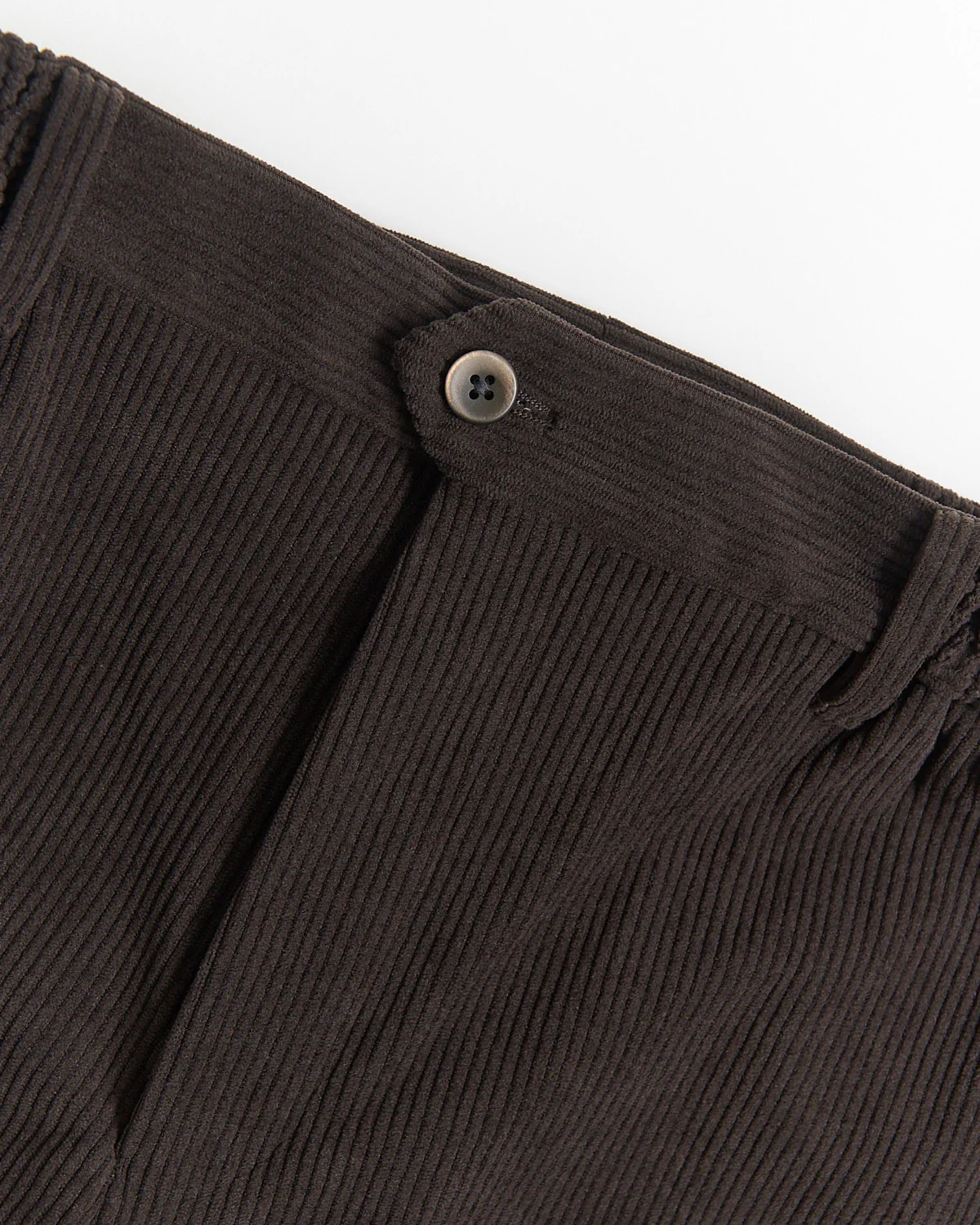 Wide Fit Technical Medium Wale Corduroy Casual Pants - Image 5