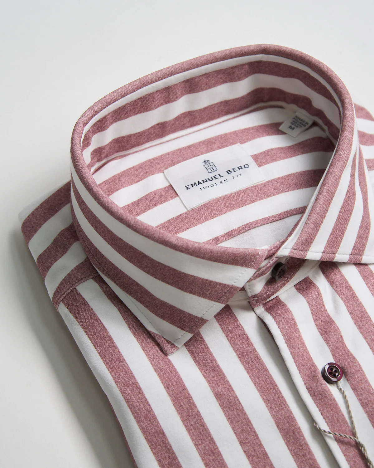 Modern Fit 'Albini 4 Flex' Bold Stripe Stretch Knit Shirt - Image 4